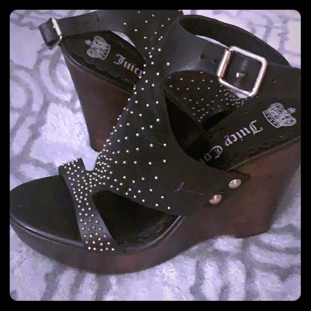 Juicy couture wedges sz8